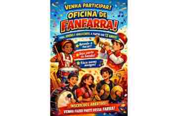 Campo Bonito - Inscrições abertas para a Fanfarra Municipal